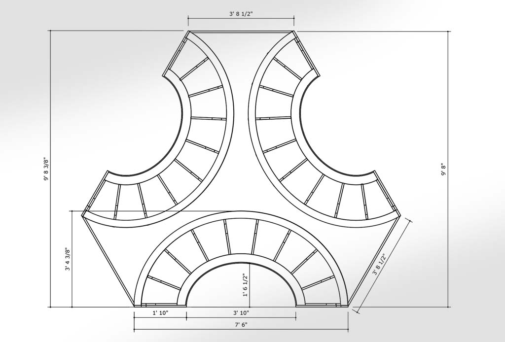 Taza Banquette Plans Encore Cocktail Bar Commercial Construction