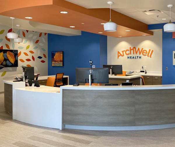 Form Construction Custom Reception Desks